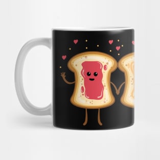 National Peanut Butter & Jelly BFFs Mug